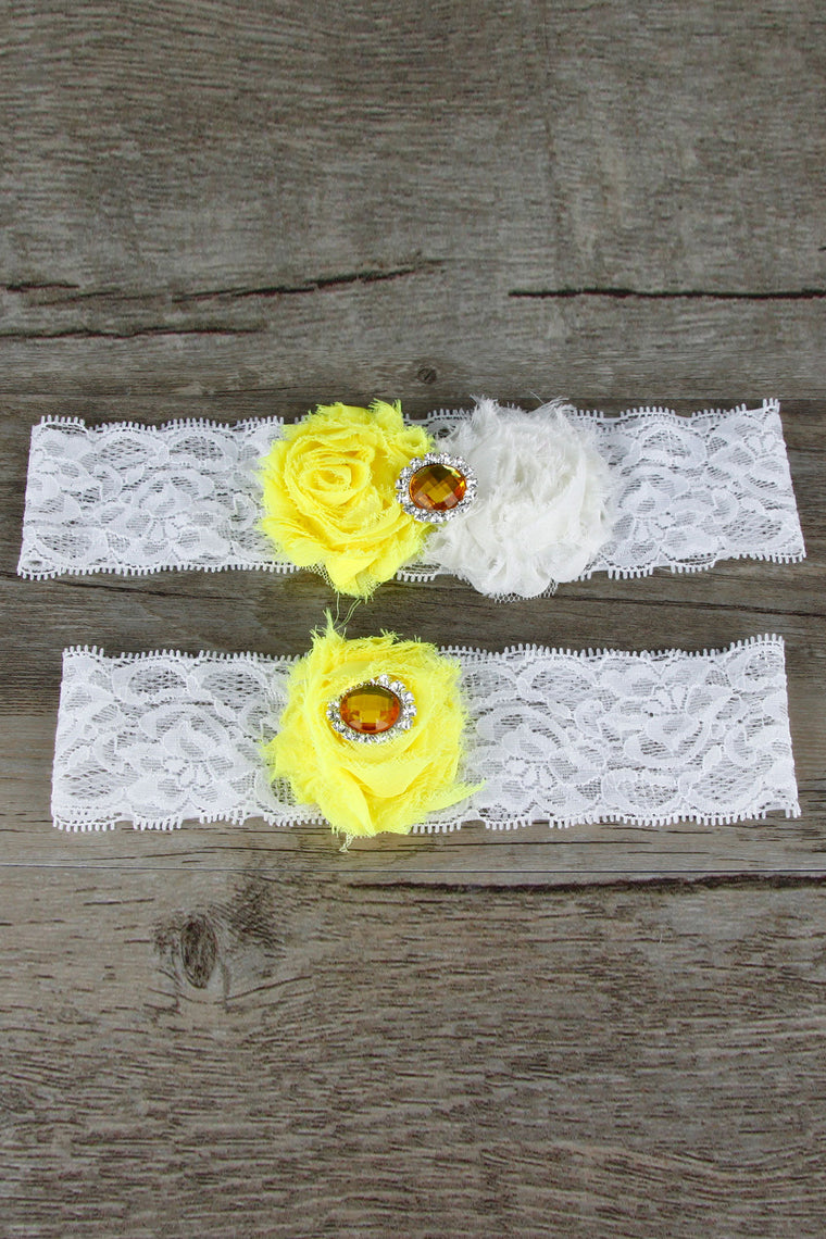 Attractive Lace Wedding Garters