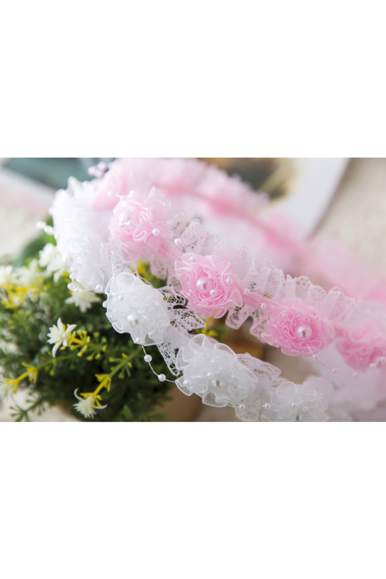 Flower Girl'S Tulle/Lace Headpiece - Wedding / Special Occasion / Outdoor Headbands / Veil