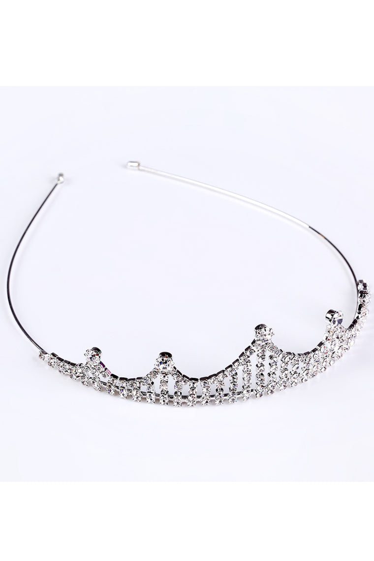 Special Alloy Headpiece With Rhinestone Flower Girl Tiaras / Headbands