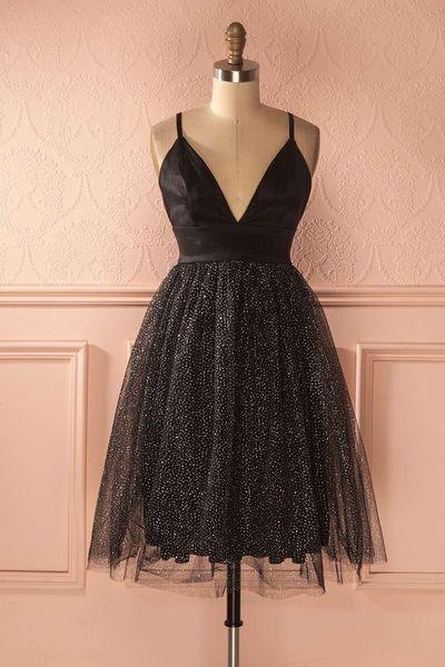 Tulle Party Dress Isabelle Homecoming Dresses Simple Evening Dress Short Party Dress XXA11213