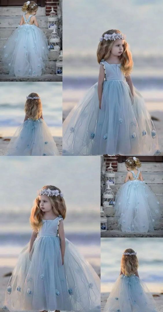 Princess Homecoming Dresses Alannah Floor Length Flower Girl Dress CD12109