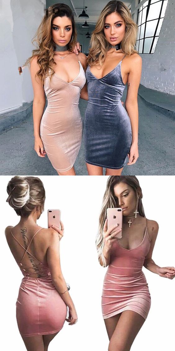 Backless Summer Cocktail Homecoming Dresses Dresses Blush Dresses Dresses CD197