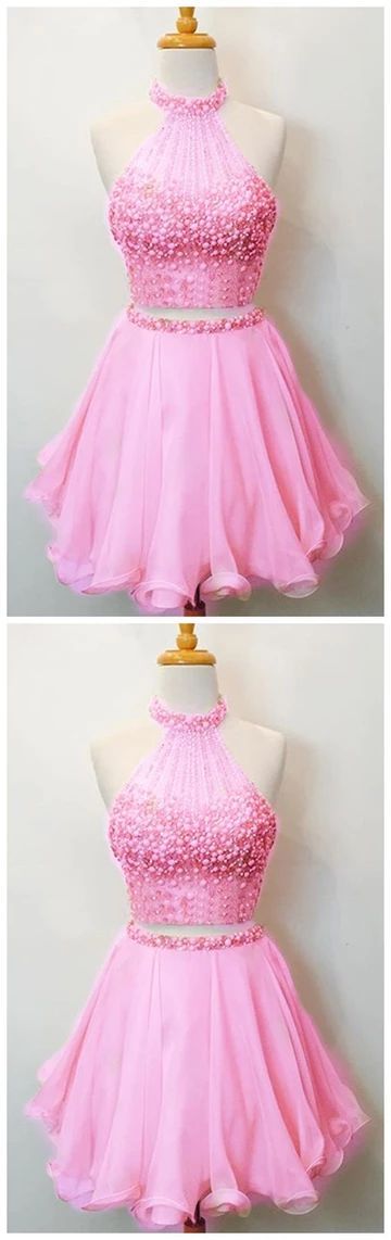 Nevaeh Homecoming Dresses Two Pieces Short CD4566