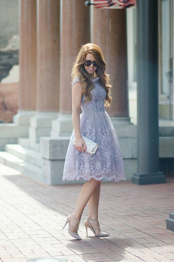 Short Sleeves Lace Joanna Homecoming Dresses CD9903