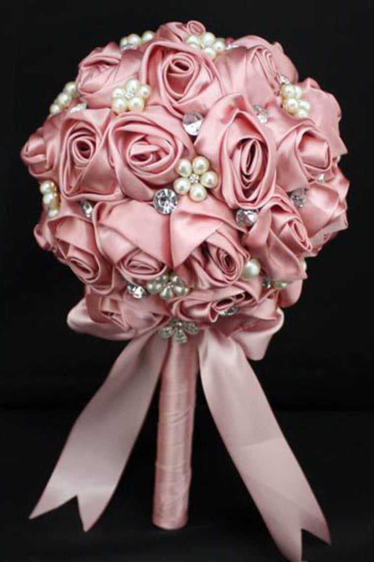 Rhinestone Crystal RosesWedding Bouquet (30*17cm)