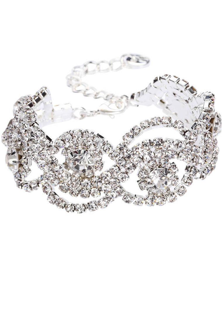 Elegant Alloy With Crystal Ladies' Bracelets