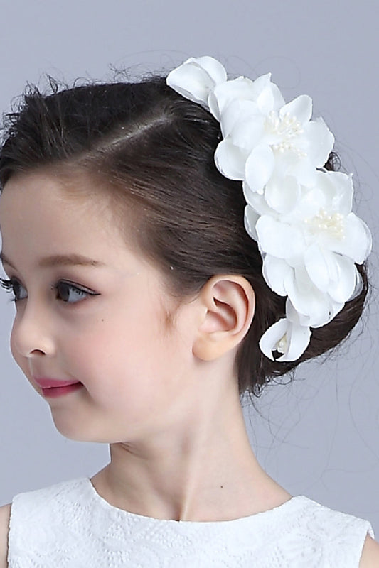 Modern Women'S/Flower Girl'S Fabric Headpiece - Wedding / Special Occasion Hair Clips