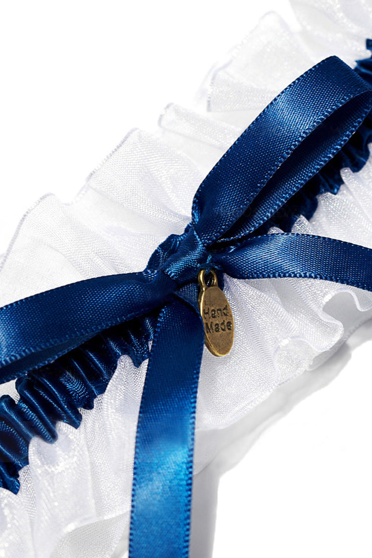 Lovely Satin With Bowknot Wedding Garters