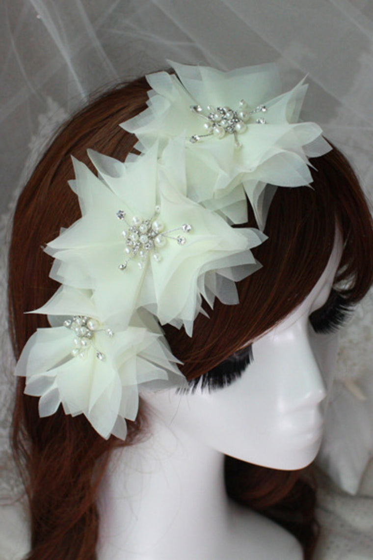 Attractive Rhinestones/Pearl Ladies' Hair Jewelry